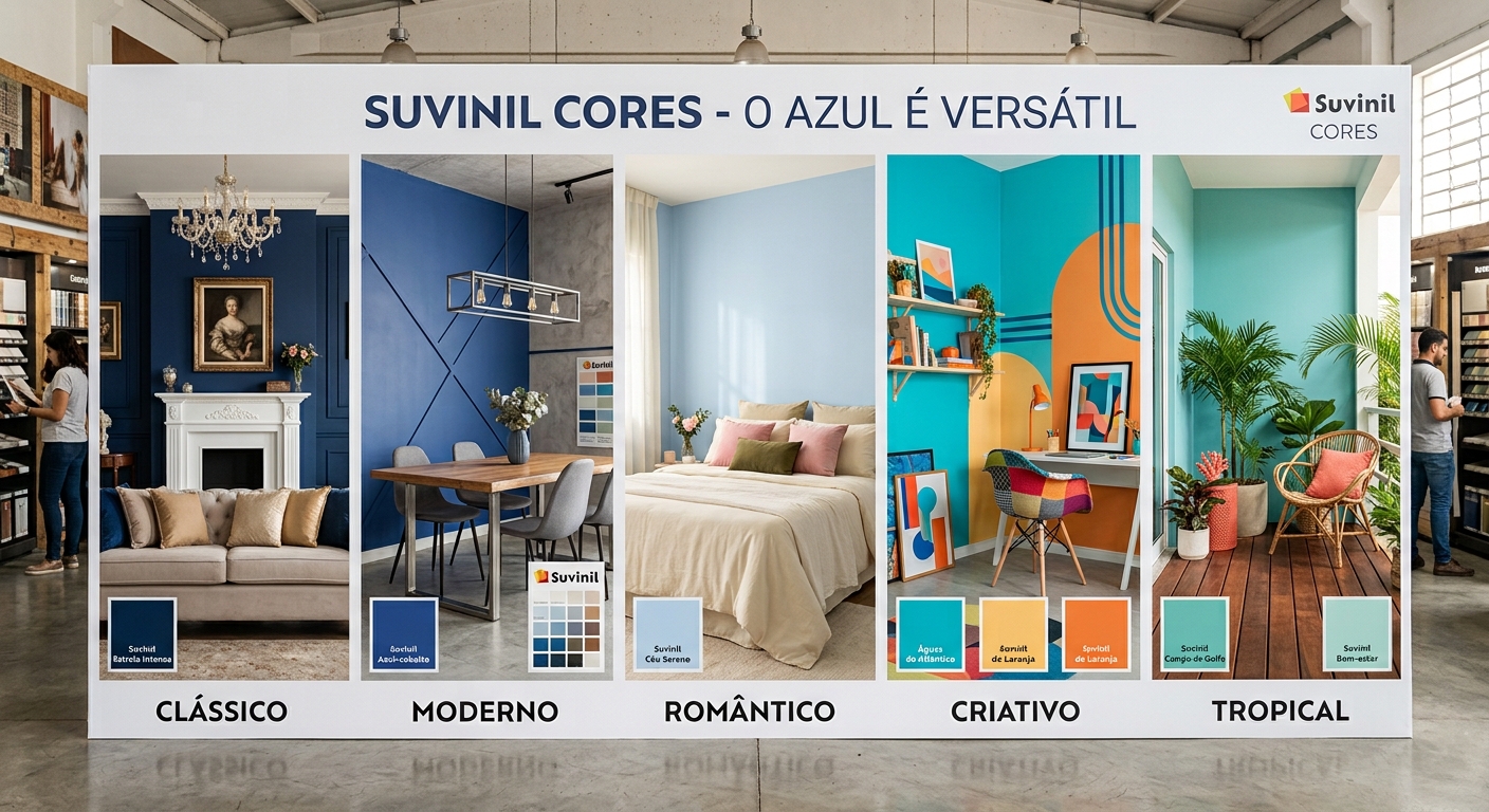 cores azul suvinil